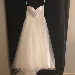 David’s bridal Gown W3633 - donated